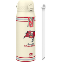 NFL x ION8 Insulated Steel Water Bottle, NFL Buccaneers, 750ml (24oz)