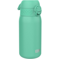 Leak Proof Kids Water Bottle, Stainless Steel, Teal, 400ml (13oz)