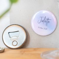 Magnetbutton mit Flaschenöffner - 4 Stk. Magnetbutton mit Flaschenöffner - 4 Stk.