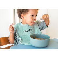 Lätzchen bestickt grün Lätzchen bestickt grün