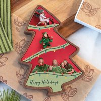 Schoko-Tannenbaum mit Foto u. Text personalisiert | Essbare handgemachte Vollmilchschokolade | Ideales Weihnachtsgeschenk Schoko-Tannenbaum mit Foto u. Text personalisiert | Essbare handgemachte Vollmilchschokolade | Ideales Weihnachtsgeschenk