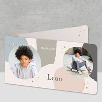 Falt-Grusskarte Panorama Querformat mit abgerundeten Ecken Falt-Grusskarte Panorama Querformat mit abgerundeten Ecken