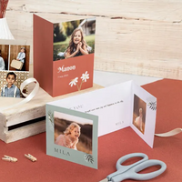 Falt-Grusskarte Hochformat zu Weihnachten Falt-Grusskarte Hochformat zu Weihnachten