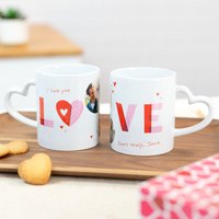 Personalisierte Partnertassen Herz Personalisierte Partnertassen Herz