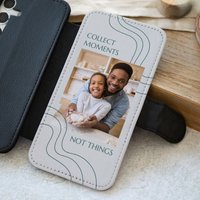 Personalisiertes Samsung Galaxy S24 Ultra Handy Etui selbst gestalten | Farbe Schwarz | Kunstleder mit robustem Kunststoff-Inlay u. Einstecktaschen Personalisiertes Samsung Galaxy S24 Ultra Handy Etui selbst gestalten | Farbe Schwarz | Kunstleder mit robustem Kunststoff-Inlay u. Einstecktaschen