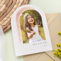 Grusskarte mit Bogen zur Hochzeit Grusskarte mit Bogen zur Hochzeit