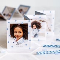 Grusskarte 10-seitig Hochformat (12er Set) Rosa Schleife Grusskarte 10-seitig Hochformat (12er Set) Rosa Schleife