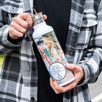 Sport Trinkflasche personalisiert mit Foto (500 ml) Sport Trinkflasche personalisiert mit Foto (500 ml)