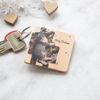 Holz Schlüsselanhänger quadratisch Holz Schlüsselanhänger quadratisch