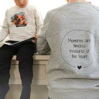 Kinder Sweatshirt Grau gesprenkelt 5 bis 6 Jahre Kinder Sweatshirt Grau gesprenkelt 5 bis 6 Jahre