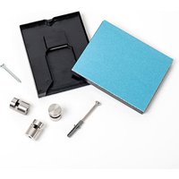 Set Bildaufhänger für Foto auf Acrylglas - 6 Stk. Set Bildaufhänger für Foto auf Acrylglas - 6 Stk.