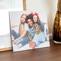 Quadratische Fotokacheln - Wandcollage auf Forex Quadratische Fotokacheln - Wandcollage auf Forex