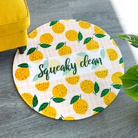 Runde Bodenmatte mit Foto personalisiert Runde Bodenmatte mit Foto personalisiert