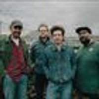 Deer Tick at band on the wall