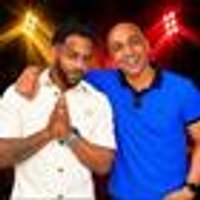 Richard Blackwood at the wardrobe