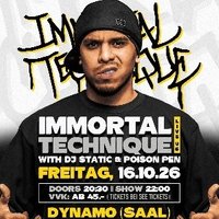 IMMORTAL TECHNIQUE (US) live Zürich