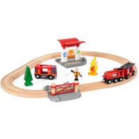 Click to view product details and reviews for Brio Rescue Fire Fighter Set. Click to view product details and reviews for Brio Rescue Fire Fighter Set.