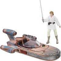 Star Wars The Black Series Luke Skywalker Landspeeder & Figure - 70.00 Star Wars The Black Series Luke Skywalker Landspeeder & Figure