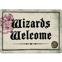 Click to view product details and reviews for Harry Potter Wizards Welcome Small Tin Sign. Click to view product details and reviews for Harry Potter Wizards Welcome Small Tin Sign.