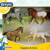 Click to view product details and reviews for Breyer Dapples Dots 4 Horses. Click to view product details and reviews for Breyer Dapples Dots 4 Horses.