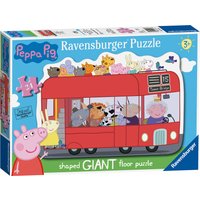 Ravensburger Peppa Pig London Bus 24 Piece Giant Puzzle -  10.00 Ravensburger Peppa Pig London Bus 24 Piece Giant Puzzle