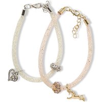 Click to view product details and reviews for Luvley Mesh And Charm Bracelets 2 Pack. Click to view product details and reviews for Luvley Mesh And Charm Bracelets 2 Pack.