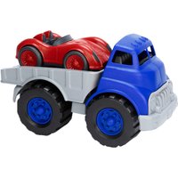 Click to view product details and reviews for Green Toys Flatbed Truck With Race Car Set. Click to view product details and reviews for Green Toys Flatbed Truck With Race Car Set.