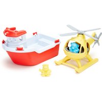 Click to view product details and reviews for Green Toys Rescue Boat With Helicopter Set. Click to view product details and reviews for Green Toys Rescue Boat With Helicopter Set.