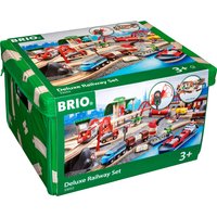 Click to view product details and reviews for Brio Deluxe Railway Set. Click to view product details and reviews for Brio Deluxe Railway Set.