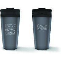 Click to view product details and reviews for Game Of Thrones I Drink And I Know Things Metal Travel Mug. Click to view product details and reviews for Game Of Thrones I Drink And I Know Things Metal Travel Mug.