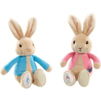 Peter Rabbit Peter & Flopsy Bean Rattles - 10.00 Peter Rabbit Peter & Flopsy Bean Rattles