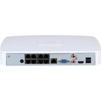 Dahua Netzwerkvideorecorder NVR DHI-NVR4108-8P-EI Wizsense mit 8 IP Kanälen integrierter PoE Switch professioneller IP Recorder