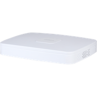 Dahua Netzwerkvideorecorder NVR NVR4108-8P-4KS2/L Wizsense mit 8 IP Kanälen integrierter PoE Switch professioneller IP Recorder
