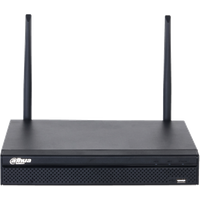 Dahua Netzwerkvideorecorder NVR NVR1104HS-W-S2 mit 4 IP Kanälen professioneller IP Recorder