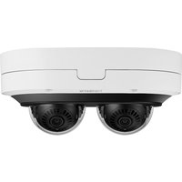 Hanwha Vision Dome Kamera PNM-12082RVD 3,54 - 6,69mm Überwachungskamera mit 6 Megapixel Auflösung. professionelle Kamera für außen