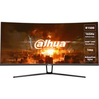 Dahua 34 Zoll 1500RMonitor. VA Display mit 3440x1440px Pixel Auflösung, 1ms Reaktionszeit