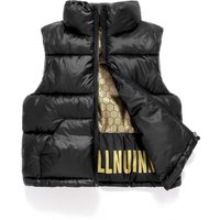 Bestseller Cross-Border Fashion Vest For Boys Girls, New Loose Graphene Thickened Black And Gold Down Cotton Autumn Winter ALYCExiyuebaobao