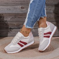 Large Casual Breathable Sports Shoes Fashion Travel Running Light Synthetic Upper Match