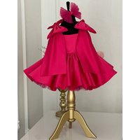 Mother & Princess Style Dress Bows Rose Performance Costume Formal & Casual