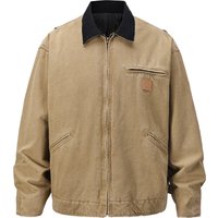 High Street Ins Same Style Collar J97 Detroit Big Pocket Jacket Top Coat