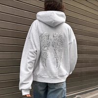 Angel Wing Sequin Hoodie & Pants Set – 2025 Trendy Streetwear