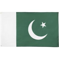 Pakistani Flag 90x150 Cm Polyester 3x5ft Size For CampaignHome Garden Patio Lawn