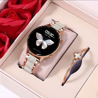 2025 Smartwatch Multifunctional Bluetooth Calling Payment Resin Piece Set Valentines Day Birthday Gift