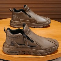Shoes Autumn High Top Work Shoes Casual Sports Non Slip Wear Resistant Small Shoes Ankle Boots Casu