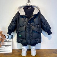 Medium Length Cotton Padded Jackets Stylish Cold Resistant Thickened Cotton Padded Jackets Older