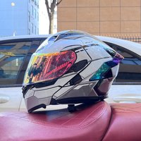 Motorcycle Accessories & Parts certified motorcycle helmet flip up helmet double mirror winter tail semi full cover