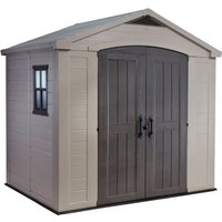 Kunststoffgerätehaus ?Factor 8x6? 256,5x248x182 cm Kunststoffgerätehaus ?Factor 8x6? 256,5x248x182 cm