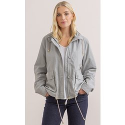 Hooded Lightweight Jacket - Grey - L