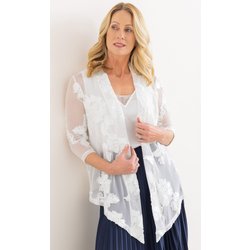 Anna Rose Cornelli Mesh Cover Up - Ivory - S