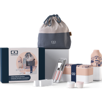 Die Box für die mobile Mahlzeit als ganz besonderes Geschenk - Geschenkbox graphic Ginkgo